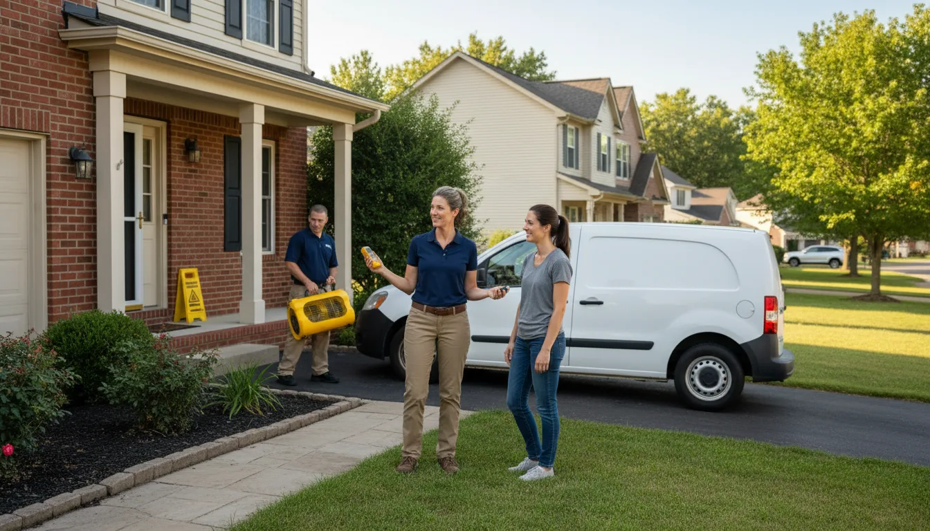 Water restoration image for Flood Water Cleanup, Removal And Restoration Services in Chino, CA